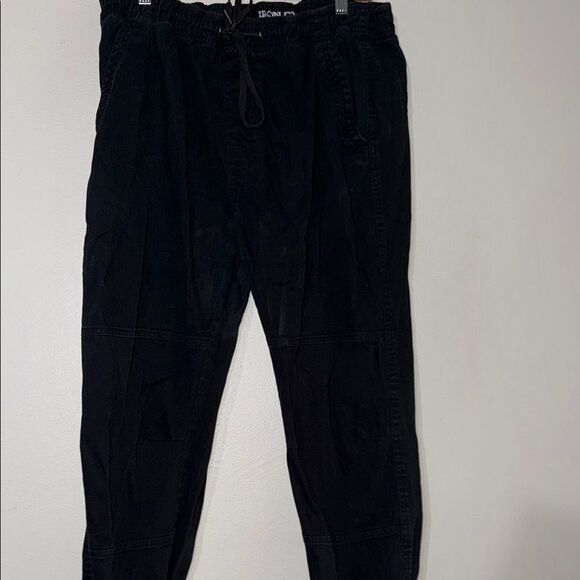 Black Jogger Pants with Tapered Fit - Picture 6 of 10